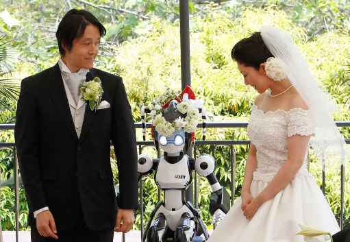 Robot witness in Tokyo
