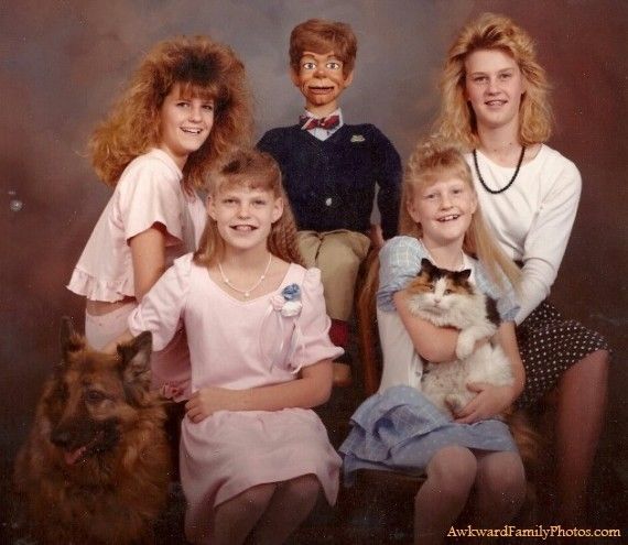 Creepy Family Photos