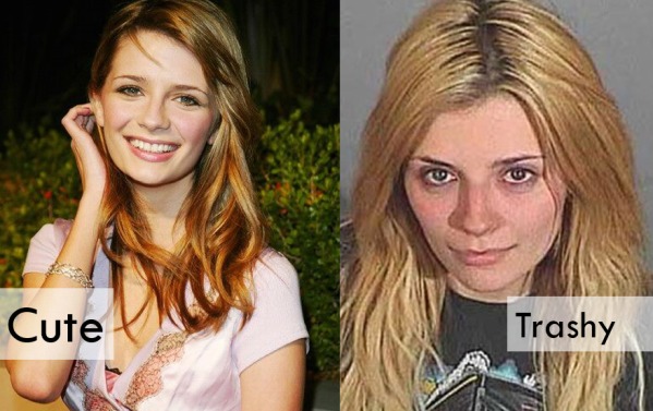 Mischa Barton - Young Mischa started a promising career at the age of 4. The little actressmodel later found success in her adult career only to be hindered by a series of tragic meltdowns.