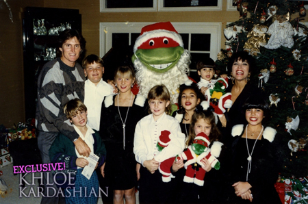 The Kardashians - A teenage mutant ninja turtle is part of family Christmas.