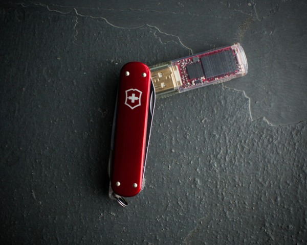 1 TB Swiss Army Knife USB drive, 3,000