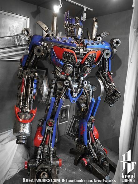 Optimus Prime statue, 10,500