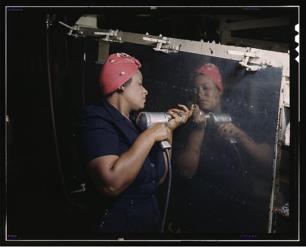 Color Photos of Women Working During WWII