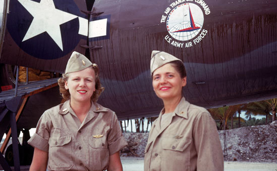 Color Photos of Women Working During WWII