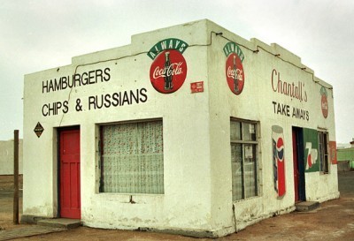 Restaurant - foot wanto Hamburgers Chips & Russians Take Mws