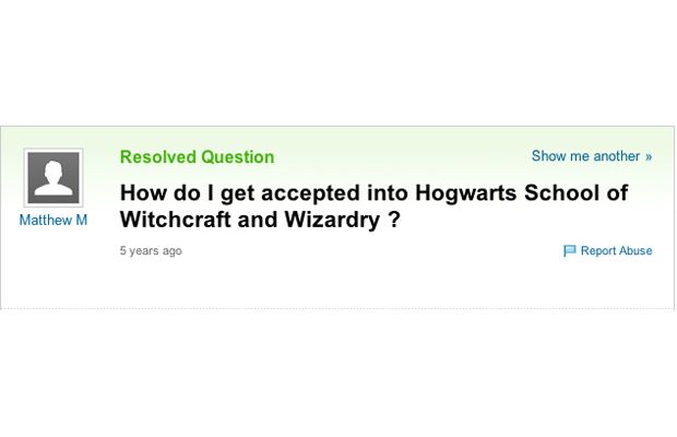 Most Ridiculous Questions to be Asked on Yahoo