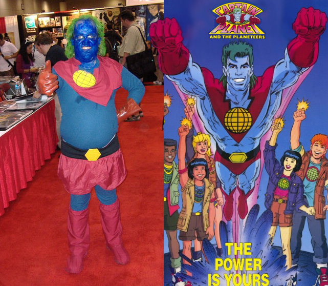 lame cosplay "captain planet and the planeteers" (1990) - Papa An And The Planeteers The Power Is Yours