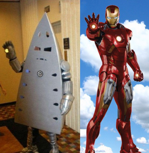 lame cosplay ironman png