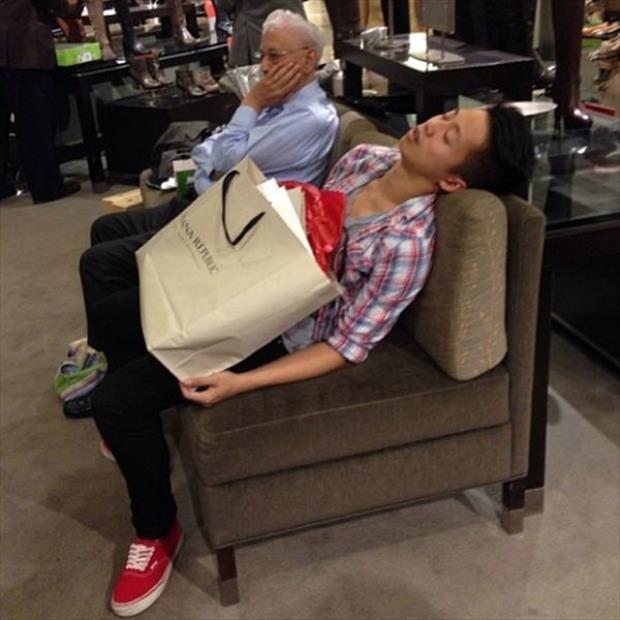 Why You Should Never Go Shopping With Your Lady Friend