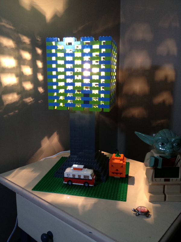 Fun nightlight for your kids. And when they get bored of the design, they can simply build another one!
