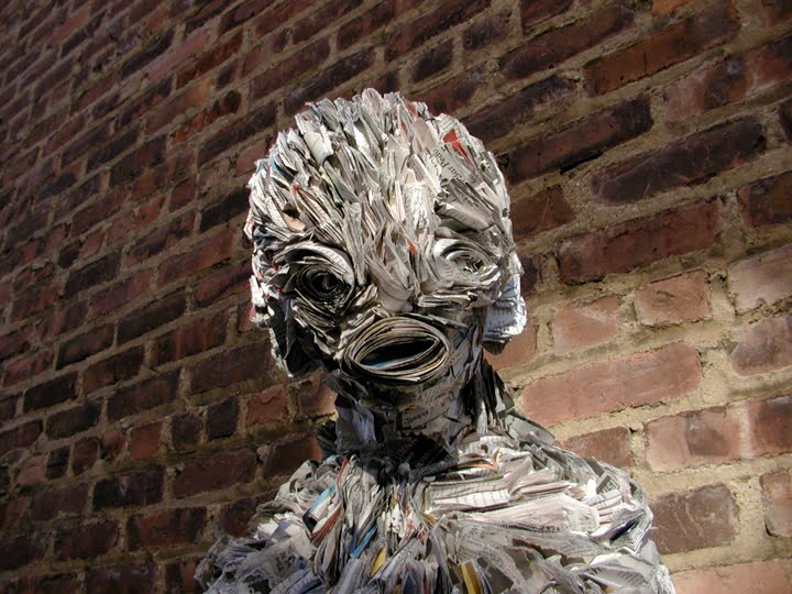 Ultimate Newspapers Sculptures