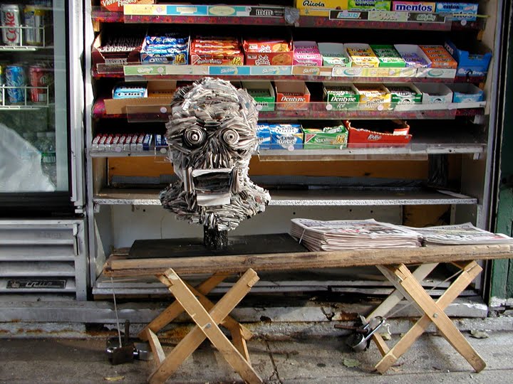 Ultimate Newspapers Sculptures