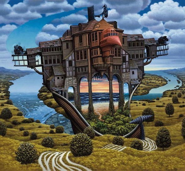 15 Trippy Illustrations of Surreal Environments