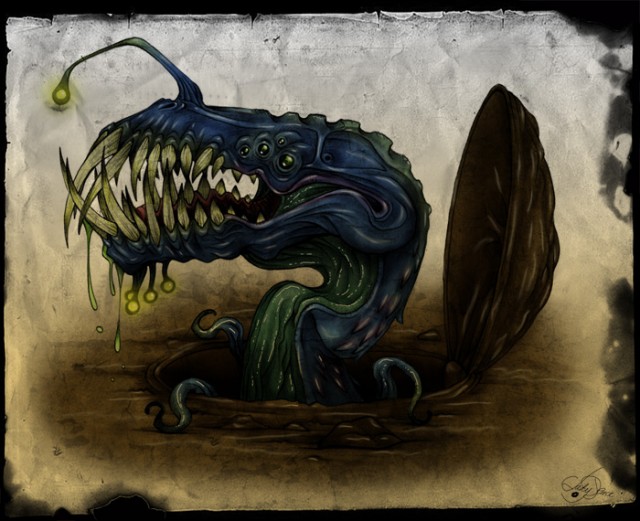 21 Weirdest Monster Illustrations