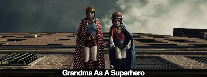 Grandma As A Superhero