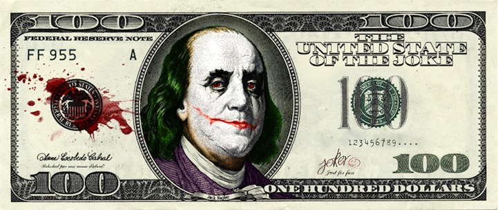 Creative Designs on a 100 Dollar Bill