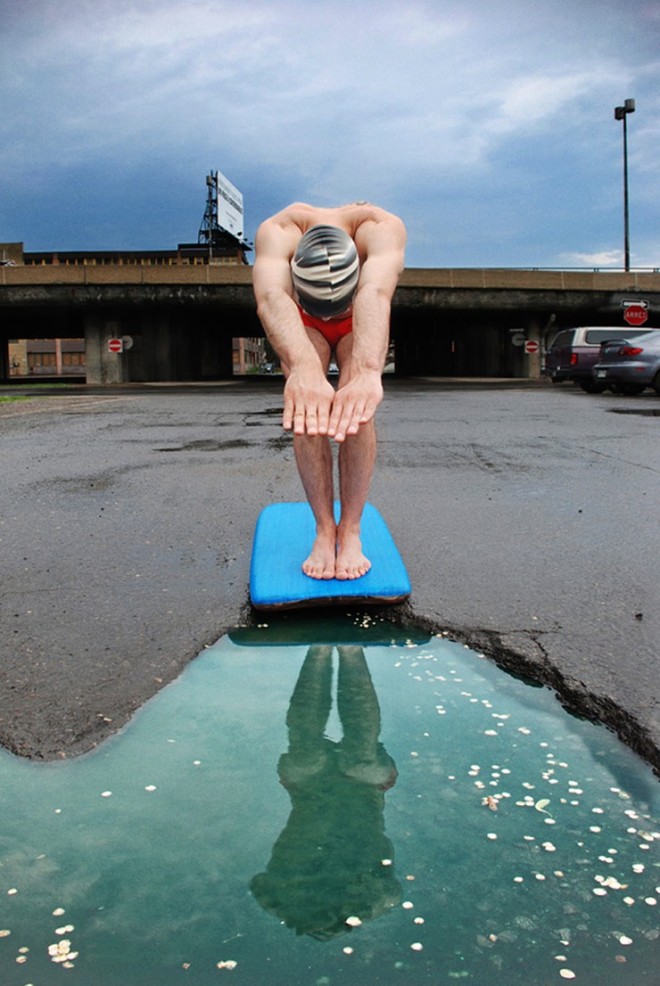 Potholes Turned Into Imaginative Pictures