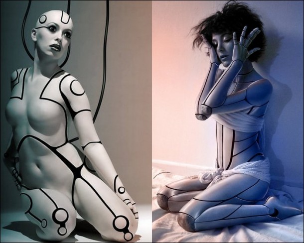Female Robots and Androids