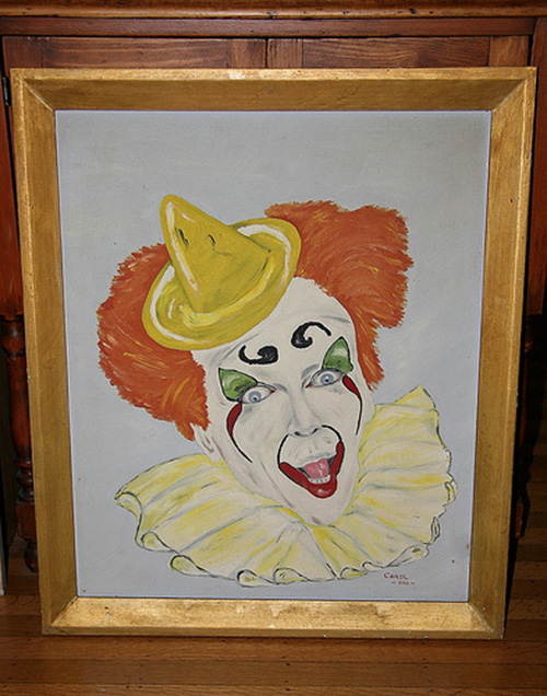Genuinely Creepy Clown Paintings