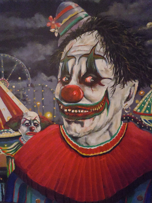Genuinely Creepy Clown Paintings