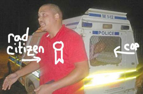 good south african jokes - M 112 Police rad Citizen Cop 03
