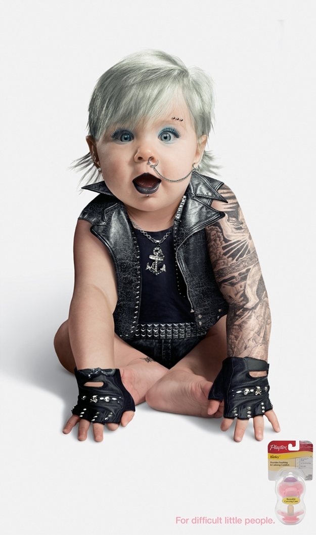 baby punk rocker costume
