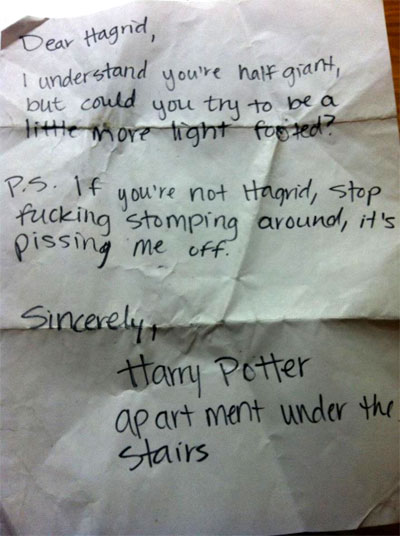 20 Hilarious Pissed-Off Neighbor Notes