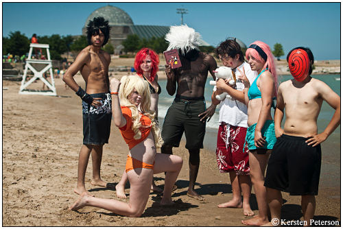 23 Cosplays At The Beach