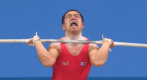 The Most Intense Weightlifting Faces