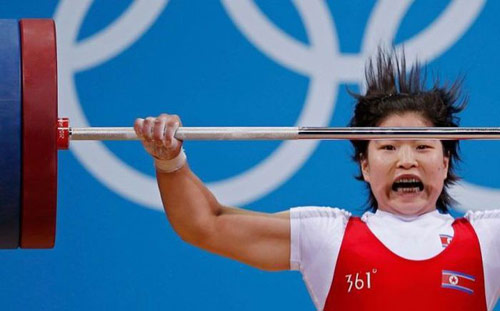The Most Intense Weightlifting Faces