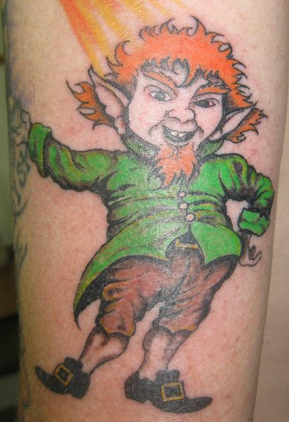 Weird Leprechaun Tattoos!