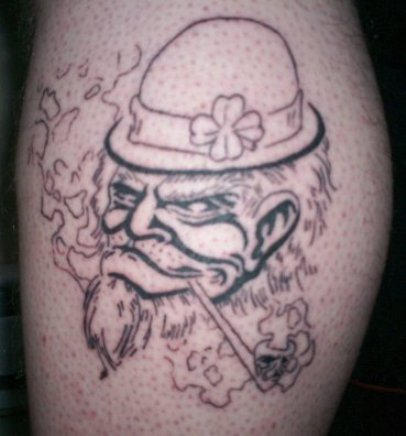 Weird Leprechaun Tattoos!