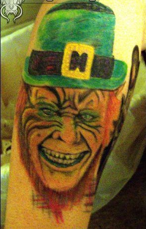 Weird Leprechaun Tattoos!