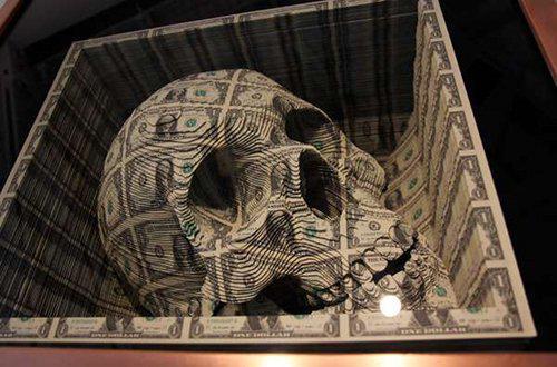 23 Amazing Artworks Made With Money!