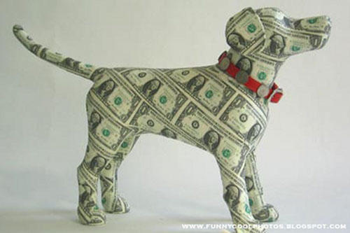 23 Amazing Artworks Made With Money!