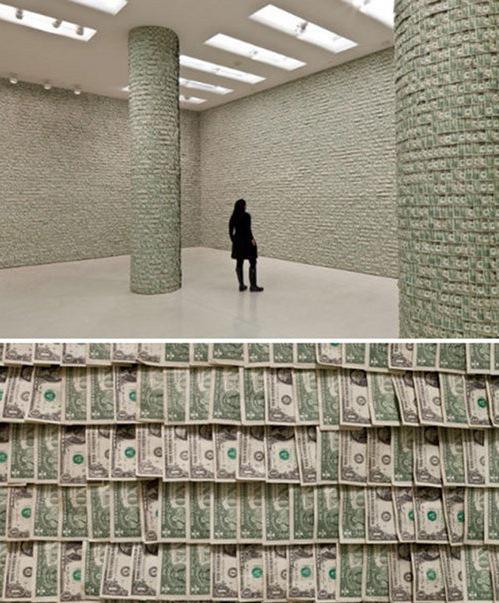 23 Amazing Artworks Made With Money!