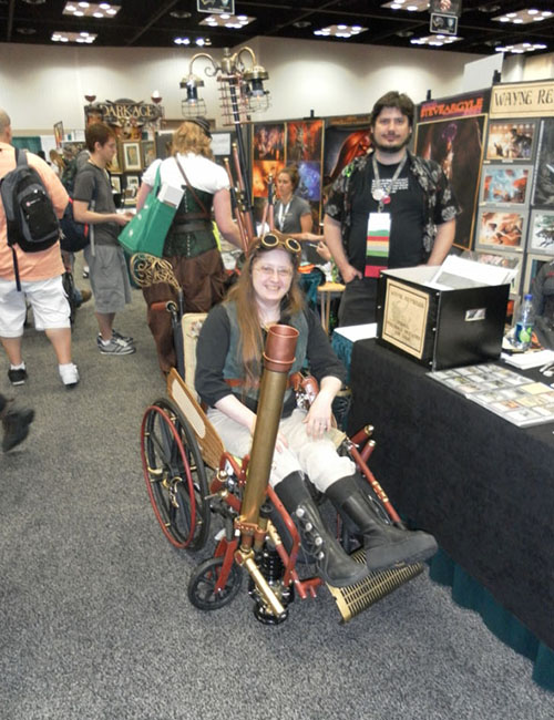 People Who Used Their Wheelchairs To Create Incredible Cosplay
