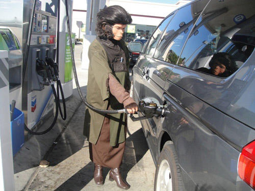 20 Funniest Pics Of Weirdos Pumping Gas