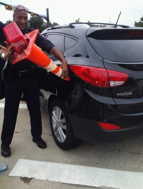 20 Funniest Pics Of Weirdos Pumping Gas