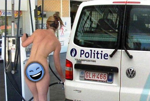 20 Funniest Pics Of Weirdos Pumping Gas