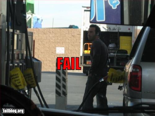 20 Funniest Pics Of Weirdos Pumping Gas