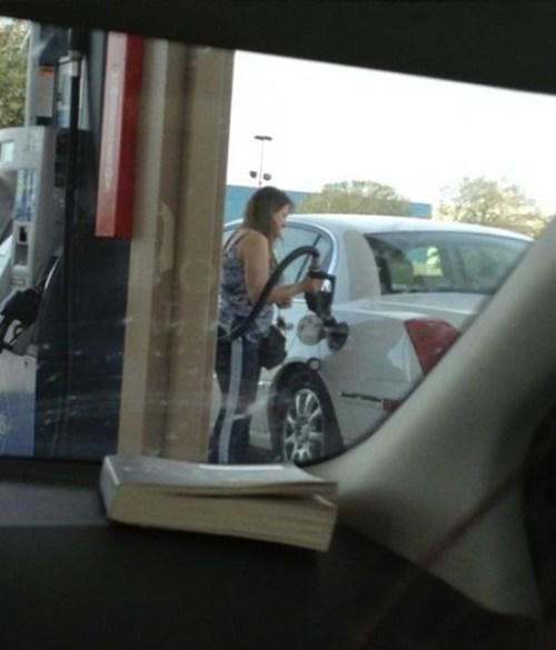 20 Funniest Pics Of Weirdos Pumping Gas