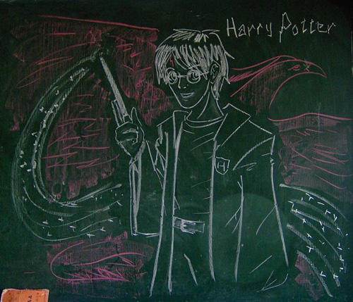 26 Epic Chalkboard Drawings