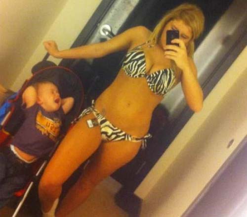 Mom Selfie Fails