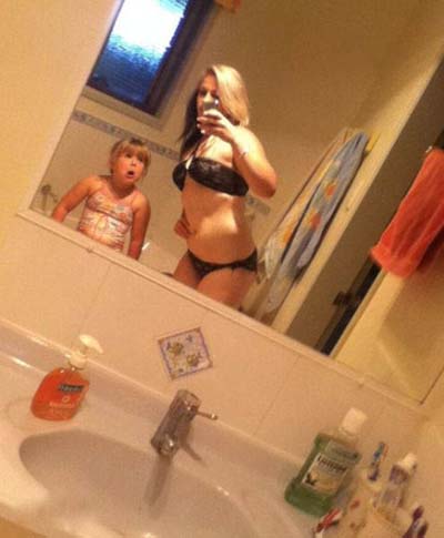 Mom Selfie Fails