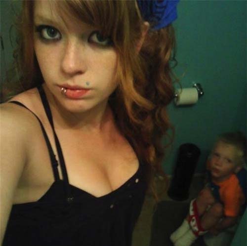 Mom Selfie Fails