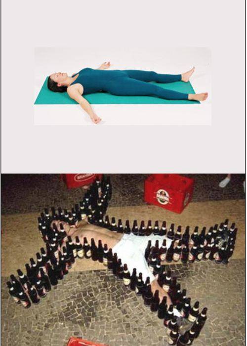 The Beer Body Pose