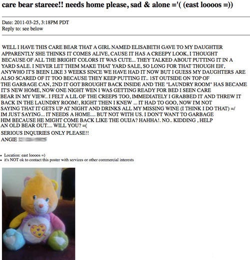 15 Ridiculous Craigslist Ads