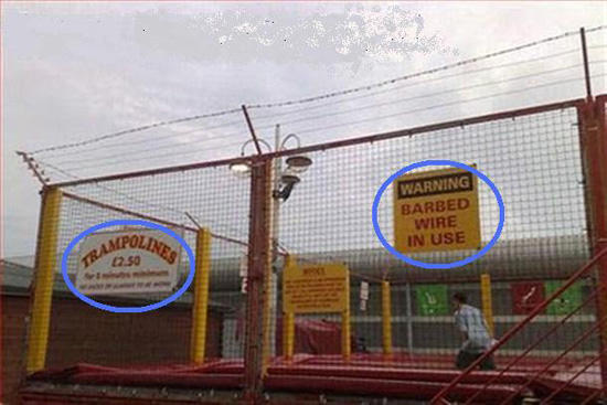 21 Funny WTF Warning Signs