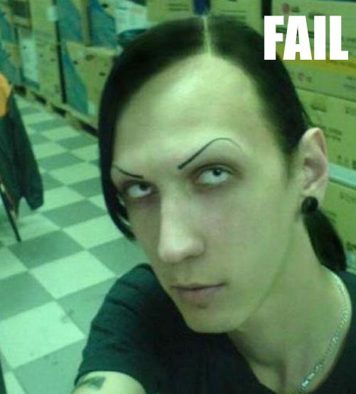 25 Terrible Eyebrow FAILS